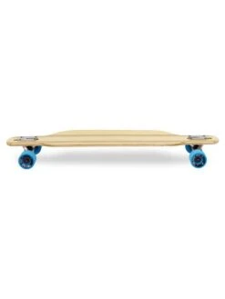 Two Bare Feet "The Bradley" 36in Bamboo Series Longboard Skateboard Complete (Blue Wheels) -Surfboards Sales 02 n s04 black side