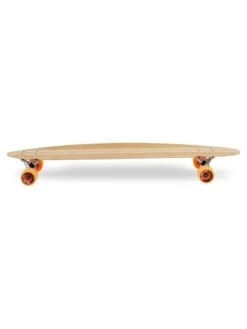 Two Bare Feet "The Chad" 42in Bamboo Series Longboard Skateboard Complete (Orange Wheels) -Surfboards Sales 03 n s03 black side 3