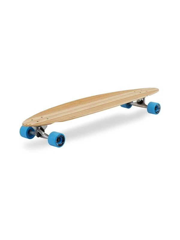 Two Bare Feet "The Chad" 42in Bamboo Series Longboard Skateboard Complete (Blue Wheels) 3 Two Bare Feet "The Chad" 42in Bamboo Series Longboard Skateboard Complete (Blue Wheels) - Image 3