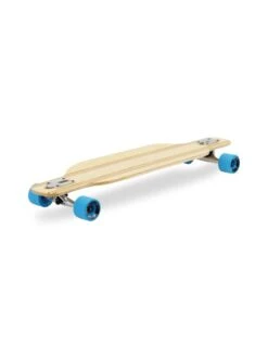 Two Bare Feet "The Bradley" 36in Bamboo Series Longboard Skateboard Complete (Blue Wheels) -Surfboards Sales 04 n s04 black diagonal 2