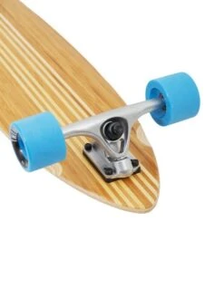 Two Bare Feet "The Chad" 42in Bamboo Series Longboard Skateboard Complete (Blue Wheels) 11 Two Bare Feet "The Chad" 42in Bamboo Series Longboard Skateboard Complete (Blue Wheels) -Surfboards Sales 06 n s03 black trucks 2
