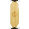 Two Bare Feet "The Austin" 36in Bamboo Series Longboard Skateboard Complete (White Wheels)