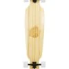 Two Bare Feet "The Duke" 41in Bamboo Series Longboard Skateboard Complete (White Wheels)