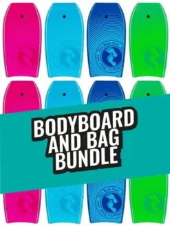 Two Bare Feet Lagoon Single Bodyboard And Bag Bundle (Choice Of 33", 37", 41", 42", 44)