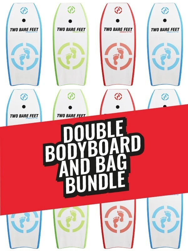 Two Bare Feet Future Double Bodyboard And Bag Bundle (Choice Of 37" & 42") 1 Two Bare Feet Future Double Bodyboard And Bag Bundle (Choice Of 37" & 42")