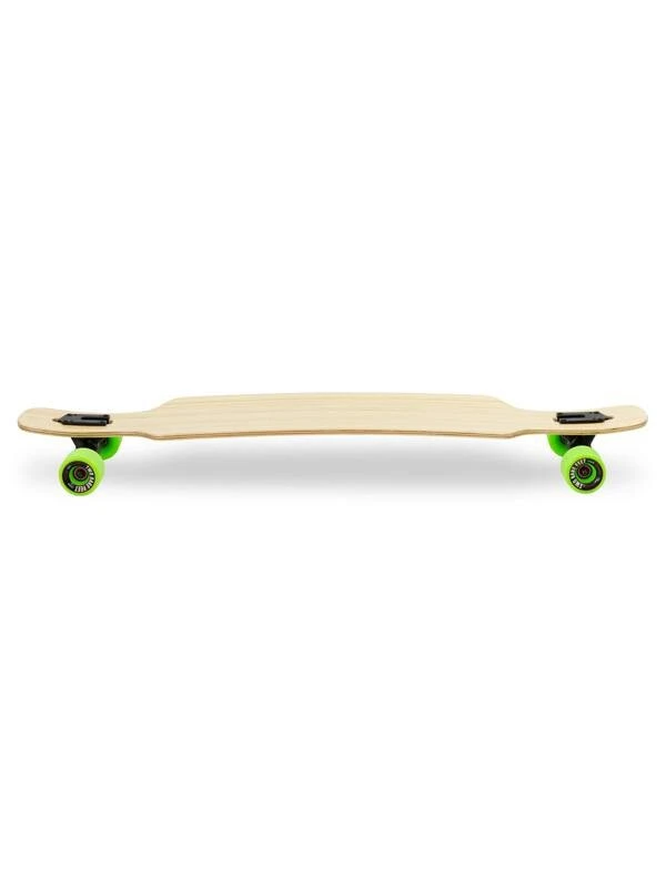 Two Bare Feet "The Parker" 42.5in Bamboo Series Longboard Skateboard Complete (Green Wheels) 3 Two Bare Feet "The Parker" 42.5in Bamboo Series Longboard Skateboard Complete (Green Wheels) - Image 3