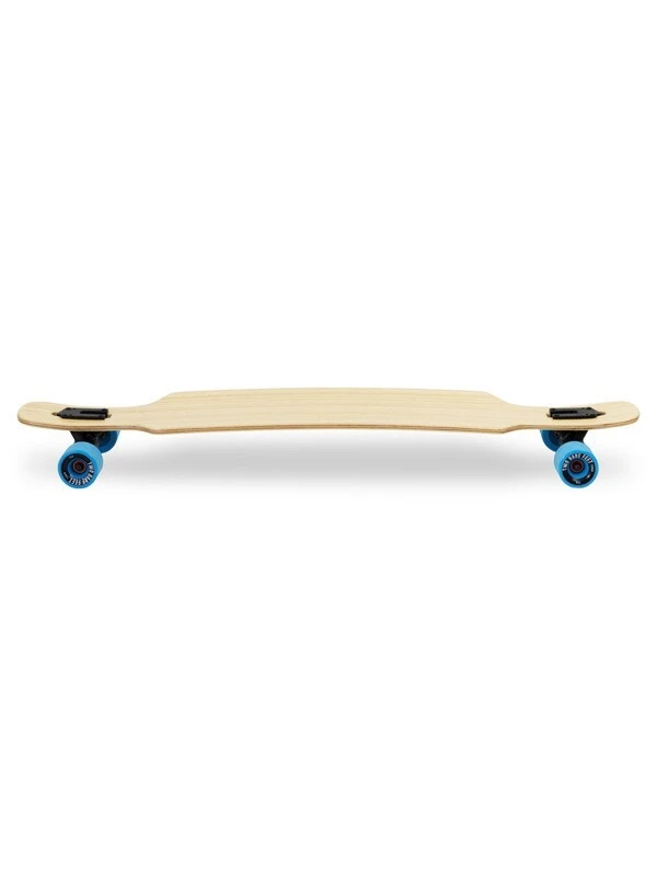 Two Bare Feet "The Parker" 42.5in Bamboo Series Longboard Skateboard Complete (Blue Wheels) 3 Two Bare Feet "The Parker" 42.5in Bamboo Series Longboard Skateboard Complete (Blue Wheels) - Image 3