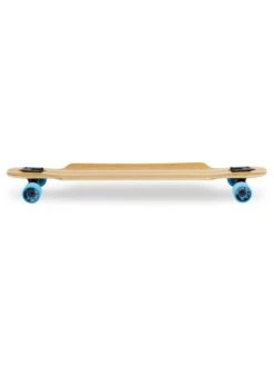 Two Bare Feet "The Hunter" 40in Bamboo Series Longboard Skateboard Complete (Blue Wheels) -Surfboards Sales 3 006 hunter side 1