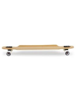 Two Bare Feet "The Hunter" 40in Bamboo Series Longboard Skateboard Complete (White Wheels) -Surfboards Sales 3 006 hunter side 1 1