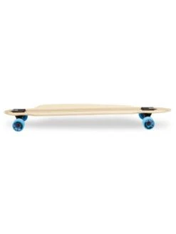 Two Bare Feet "The Duke" 41in Bamboo Series Longboard Skateboard Complete (Blue Wheels) -Surfboards Sales 3 008 duke side 1