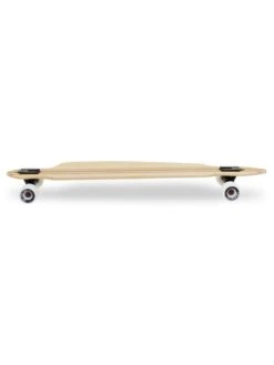 Two Bare Feet "The Duke" 41in Bamboo Series Longboard Skateboard Complete (White Wheels) -Surfboards Sales 3 008 duke side 1 1