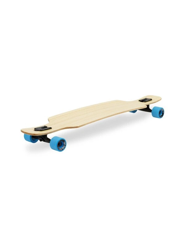 Two Bare Feet "The Parker" 42.5in Bamboo Series Longboard Skateboard Complete (Blue Wheels) 4 Two Bare Feet "The Parker" 42.5in Bamboo Series Longboard Skateboard Complete (Blue Wheels) - Image 4