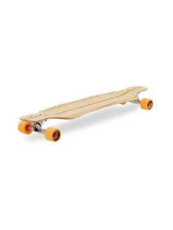 Two Bare Feet "The Larry" 39in Bamboo Series Longboard Skateboard Complete (Orange Wheels) 8 Two Bare Feet "The Larry" 39in Bamboo Series Longboard Skateboard Complete (Orange Wheels) -Surfboards Sales 4 004 larry diagonal