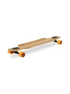 Two Bare Feet "The Hunter" 40in Bamboo Series Longboard Skateboard Complete (Orange Wheels) -Surfboards Sales 4 006 hunter diagonal