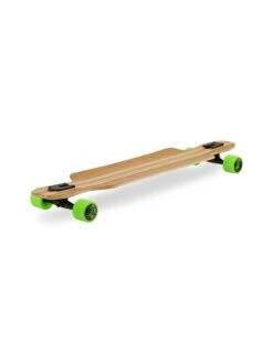 Two Bare Feet "The Hunter" 40in Bamboo Series Longboard Skateboard Complete (Green Wheels) -Surfboards Sales 4 006 hunter diagonal 3