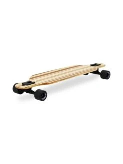 Two Bare Feet "The Austin" 36in Bamboo Series Longboard Skateboard Complete (Black Wheels) -Surfboards Sales 4 007 austin diagonal min