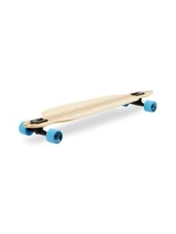 Two Bare Feet "The Duke" 41in Bamboo Series Longboard Skateboard Complete (Blue Wheels) -Surfboards Sales 4 008 duke diagonal 1