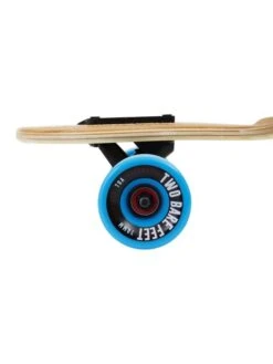 Two Bare Feet "The Hunter" 40in Bamboo Series Longboard Skateboard Complete (Blue Wheels) -Surfboards Sales 5 006 hunter wheel 1