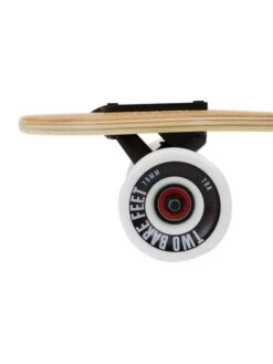 Two Bare Feet "The Hunter" 40in Bamboo Series Longboard Skateboard Complete (White Wheels) -Surfboards Sales 5 006 hunter wheel 1 1