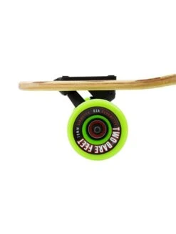 Two Bare Feet "The Austin" 36in Bamboo Series Longboard Skateboard Complete (Green Wheels) -Surfboards Sales 5 007 austin wheel 1 2