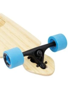 Two Bare Feet "The Duke" 41in Bamboo Series Longboard Skateboard Complete (Blue Wheels) -Surfboards Sales 5 008 duke trucks
