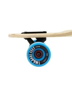 Two Bare Feet "The Duke" 41in Bamboo Series Longboard Skateboard Complete (Blue Wheels) -Surfboards Sales 5 008 duke wheel 1