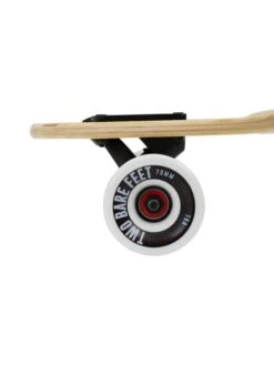 Two Bare Feet "The Duke" 41in Bamboo Series Longboard Skateboard Complete (White Wheels) -Surfboards Sales 5 008 duke wheel 1 1