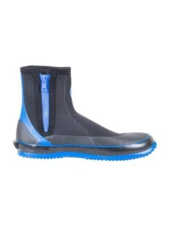 Two Bare Feet 5mm Neoprene Zipped Wetsuit Boots (Blue) -Surfboards Sales 5mm neoprene zipped boots blue 4