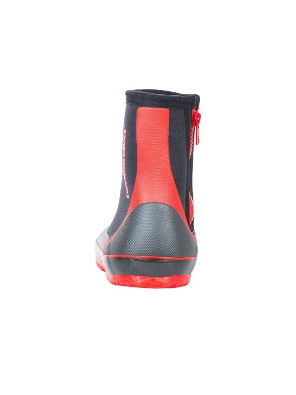 Two Bare Feet 5mm Neoprene Zipped Wetsuit Boots (Red) 3 Two Bare Feet 5mm Neoprene Zipped Wetsuit Boots (Red) - Image 3