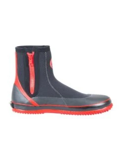 Two Bare Feet 5mm Neoprene Zipped Wetsuit Boots (Red) 7 Two Bare Feet 5mm Neoprene Zipped Wetsuit Boots (Red) -Surfboards Sales 5mm neoprene zipped boots red 4