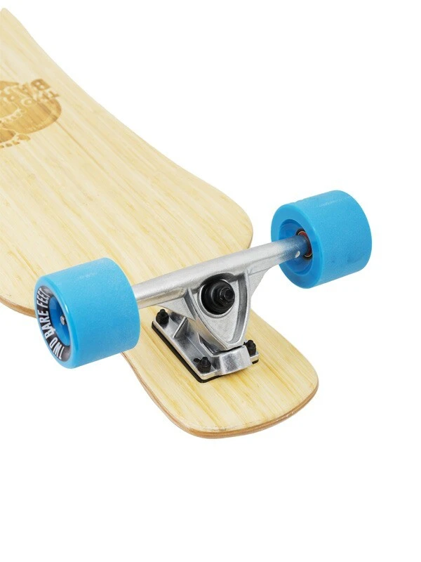 Two Bare Feet "The Larry" 39in Bamboo Series Longboard Skateboard Complete (Blue Wheels) 6 Two Bare Feet "The Larry" 39in Bamboo Series Longboard Skateboard Complete (Blue Wheels) - Image 6