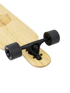 Two Bare Feet "The Austin" 36in Bamboo Series Longboard Skateboard Complete (Black Wheels) -Surfboards Sales 6 007 austin trucks min