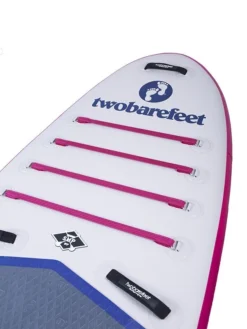 Two Bare Feet Sport Air (Allround XL) 10'10" X 33" X 6" Inflatable SUP Deluxe Carbon Hybrid Pack (Raspberry) 13 Two Bare Feet Sport Air (Allround XL) 10'10" X 33" X 6" Inflatable SUP Deluxe Carbon Hybrid Pack (Raspberry) -Surfboards Sales angle 1 raspberry 6