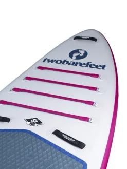 Two Bare Feet Sport Air (Touring) 12'0" X 33" X 6" Inflatable SUP Deluxe Carbon Hybrid Pack (Raspberry) -Surfboards Sales angle 1.1 raspberry 2