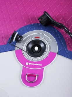 Two Bare Feet Sport Air (Touring) 12'0" X 33" X 6" Inflatable SUP Deluxe Carbon Hybrid Pack (Raspberry) -Surfboards Sales angle 5 raspberry 10