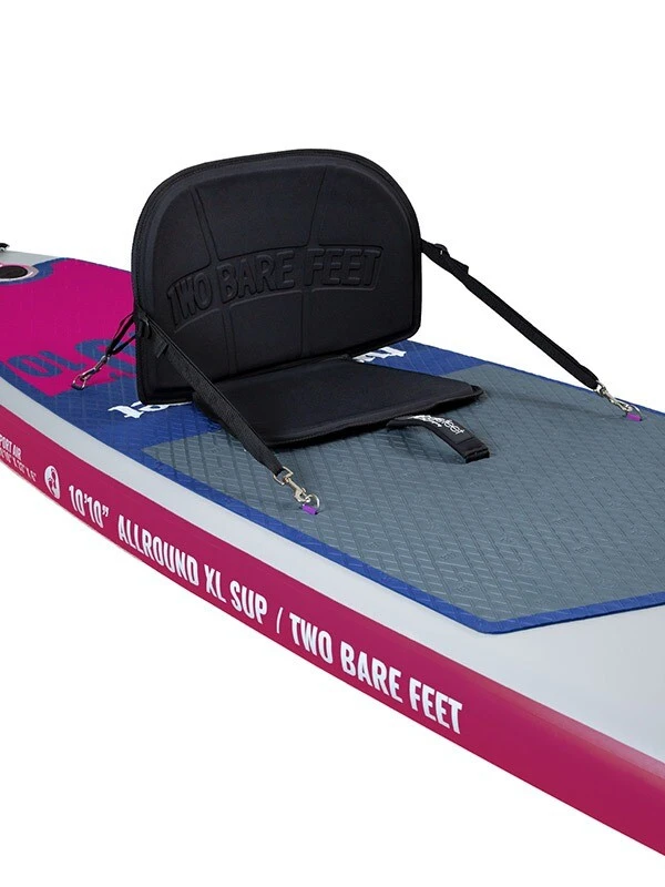 Two Bare Feet Sport Air (Allround XL) 10'10" X 33" X 6" Inflatable SUP Deluxe Carbon Hybrid Pack (Raspberry) 5 Two Bare Feet Sport Air (Allround XL) 10'10" X 33" X 6" Inflatable SUP Deluxe Carbon Hybrid Pack (Raspberry) - Image 5