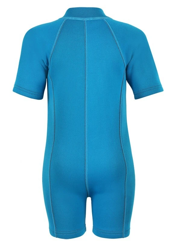 Essentials Baby Swim Kit - Aquatica Wetsuit + Nappy Shorts (Aqua) 3 Essentials Baby Swim Kit - Aquatica Wetsuit + Nappy Shorts (Aqua) - Image 3