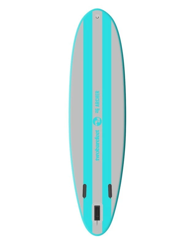 Two Bare Feet Archer (Allround XL) 10'10" X 33" X 6" Inflatable SUP Deluxe Fibreglass Hybrid Pack (Teal) 2 Two Bare Feet Archer (Allround XL) 10'10" X 33" X 6" Inflatable SUP Deluxe Fibreglass Hybrid Pack (Teal) - Image 2