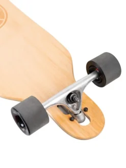 Two Bare Feet Bilbao 42in Canadian Maple Longboard Skateboard Complete (Black Wheels) -Surfboards Sales bilbao 6