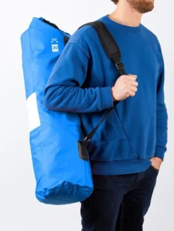 Two Bare Feet 30 Litre Waterproof Dry Bag / Inflatable Bodyboard Carry Bag (Blue) -Surfboards Sales blue 30l model 2 1
