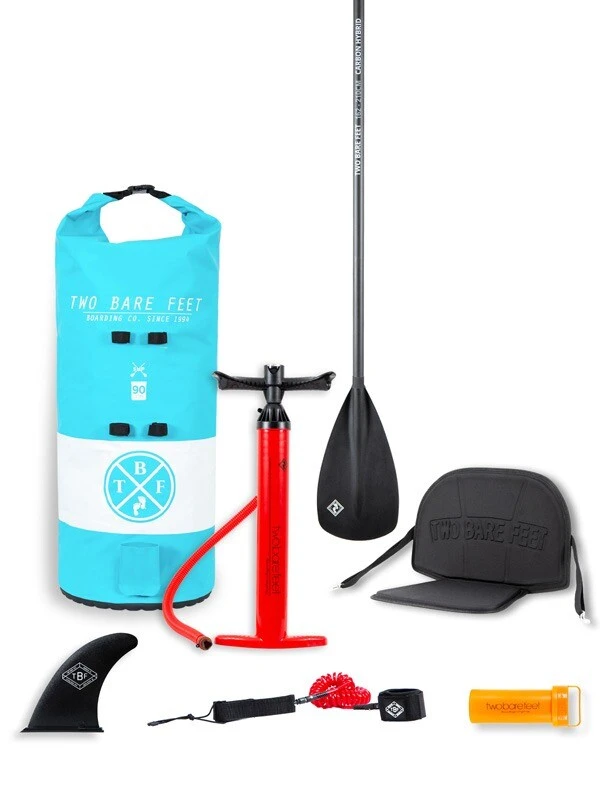 Two Bare Feet Entradia (Touring) 11'6" X 34" X 6" Inflatable SUP Deluxe Carbon Hybrid Pack (Red) 3 Two Bare Feet Entradia (Touring) 11'6" X 34" X 6" Inflatable SUP Deluxe Carbon Hybrid Pack (Red) - Image 3