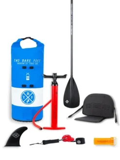 Two Bare Feet Entradia (Touring) 11'6" X 34" X 6" Inflatable SUP Deluxe Carbon Hybrid Pack (Blue) 11 Two Bare Feet Entradia (Touring) 11'6" X 34" X 6" Inflatable SUP Deluxe Carbon Hybrid Pack (Blue) -Surfboards Sales carbon hybrid blue 9
