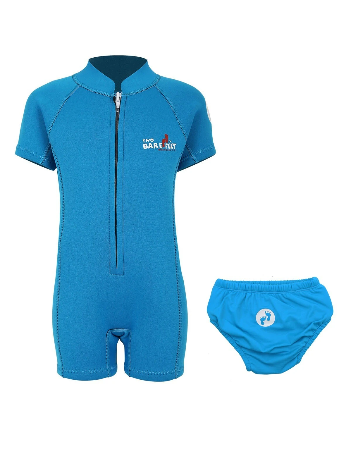 Essentials Baby Swim Kit - Classic Wetsuit + Swim Nappy (Aqua) 1 Essentials Baby Swim Kit - Classic Wetsuit + Swim Nappy (Aqua)