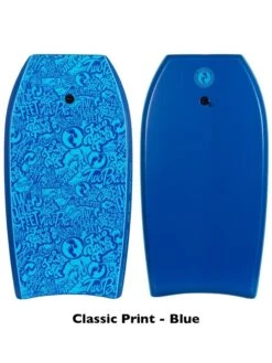 Two Bare Feet Flowers Double Bodyboard And Bag Bundle (Choice Of 33", 37", 41") 14 Two Bare Feet Flowers Double Bodyboard And Bag Bundle (Choice Of 33", 37", 41") -Surfboards Sales classic print blue