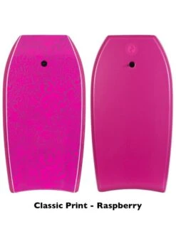 Two Bare Feet Flowers Double Bodyboard And Bag Bundle (Choice Of 33", 37", 41") 16 Two Bare Feet Flowers Double Bodyboard And Bag Bundle (Choice Of 33", 37", 41") -Surfboards Sales classic print raspberry