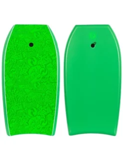 Two Bare Feet Classic Pattern Double Bodyboard And Bag Bundle (Choice Of 33", 37", 41", 42", 44") -Surfboards Sales cp front and back green 1