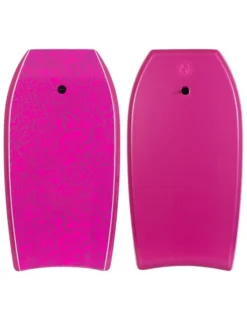 Two Bare Feet Classic Pattern Triple Bodyboard And Bag Bundle (Choice Of 33", 37", 41", 42", 44") 12 Two Bare Feet Classic Pattern Triple Bodyboard And Bag Bundle (Choice Of 33", 37", 41", 42", 44") -Surfboards Sales cp front and back raspberry 2