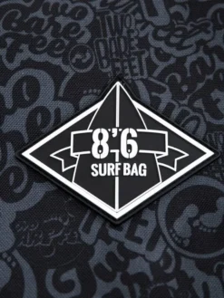 Classic Pattern 8'6" Surfboard Travel Bag (Black / Grey) -Surfboards Sales cp surfboard bags 8 6 4