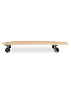 Two Bare Feet "The Deacon" 40in Bamboo Series Longboard Skateboard Complete (Black Wheels) -Surfboards Sales deacon black 4