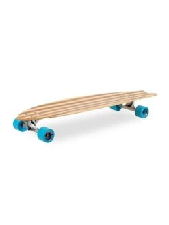 Two Bare Feet "The Deacon" 40in Bamboo Series Longboard Skateboard Complete (Blue Wheels) 8 Two Bare Feet "The Deacon" 40in Bamboo Series Longboard Skateboard Complete (Blue Wheels) -Surfboards Sales deacon blue 3